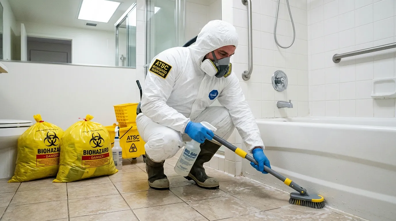 Decontamination equipment deployed for Blood Cleanup in Kendall